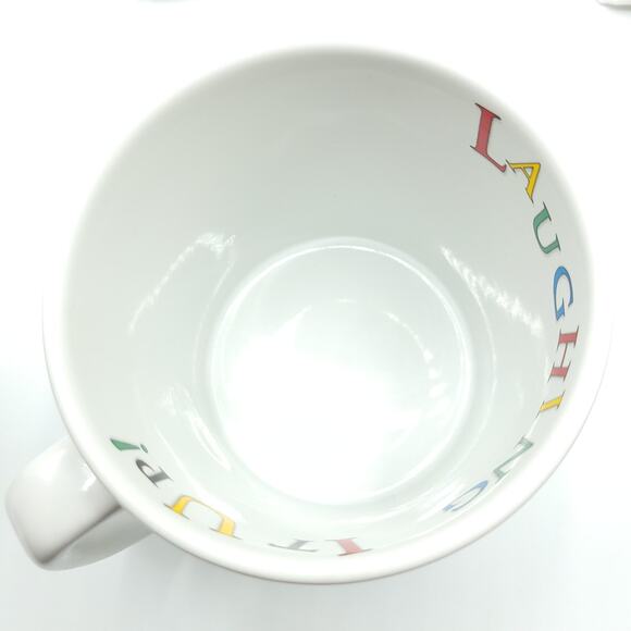 Vintage M&M's World Extra Large Mug 1997 Laughing It Up 26oz Jumbo Coffee Cup - Picture 7 of 8